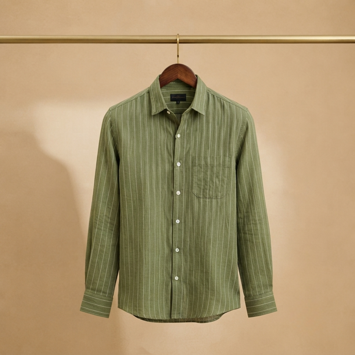 3 Pack Classic Striped Cotton Shirts ( C4 )