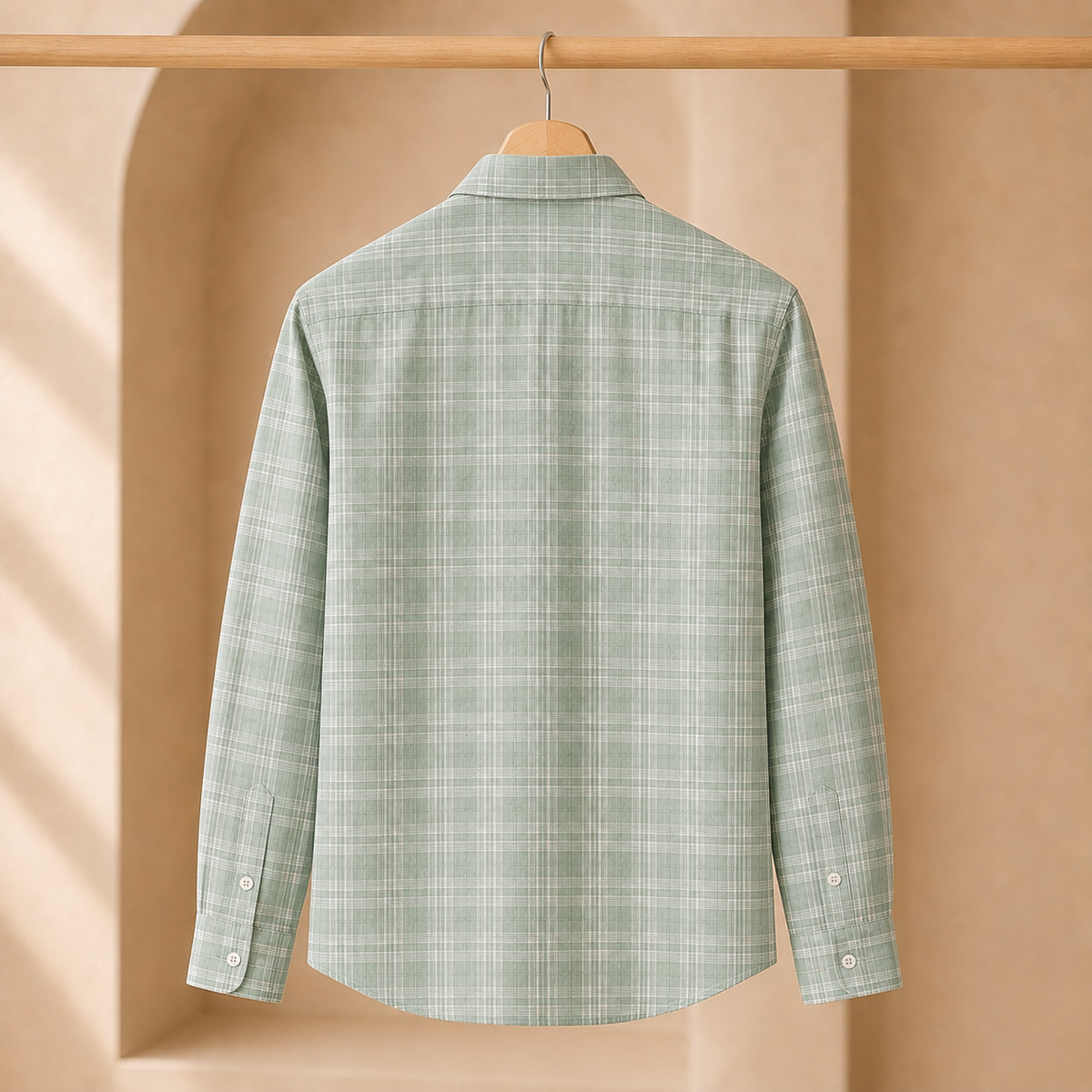 3 Pack Checked Cotton Shirts ( C-10 )