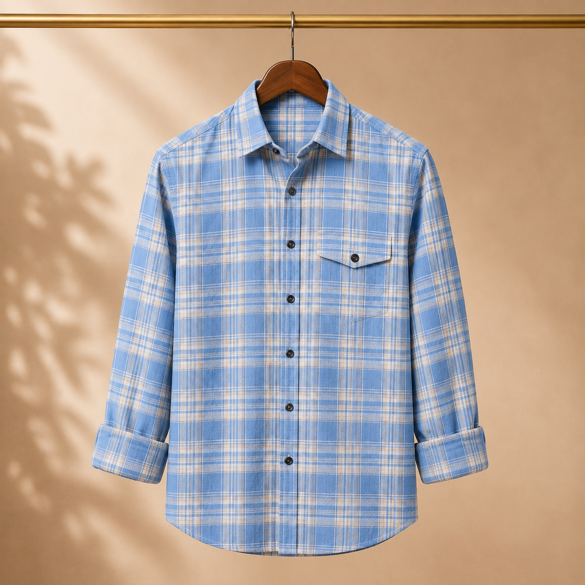 3 Pack Checked Cotton Shirts ( C-5 )