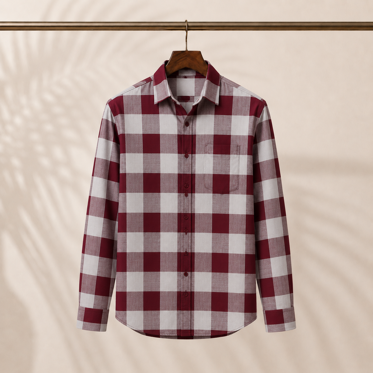 3 Pack Checked Cotton Shirts ( C-1 )
